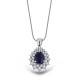 Pırlanta Safir Set