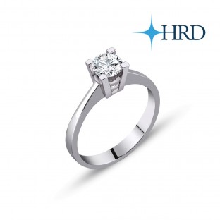 1 Karat E VVS2 HRD Sertifikalı Pırlanta Tektaş