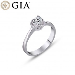0.30 Karat H VS2 GIA Sertifikalı Pırlanta Tektaş