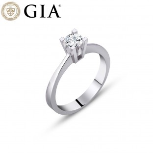 0.25 Karat G SI1 GIA Sertifikalı Pırlanta Tektaş