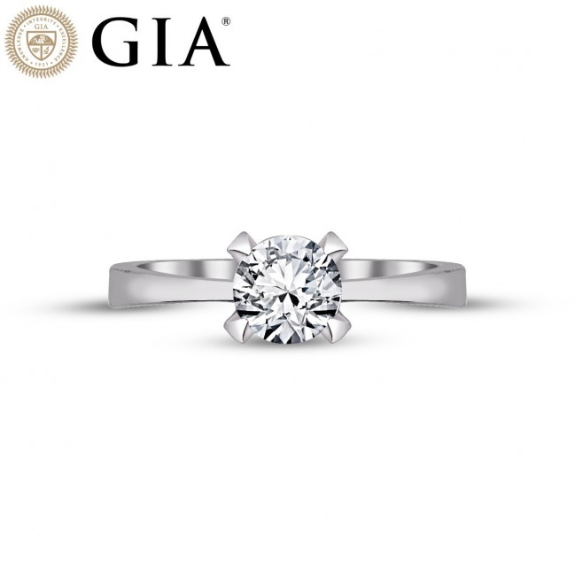 0.60 Karat G SI1 GIA Sertifikalı Pırlanta Tektaş