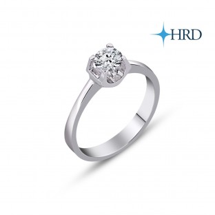 0.47 Karat D VS2 HRD Sertifikalı Pırlanta Tektaş
