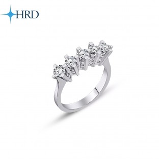 0.50 Karat G VS HRD Sertifikalı Pırlanta Beştaş